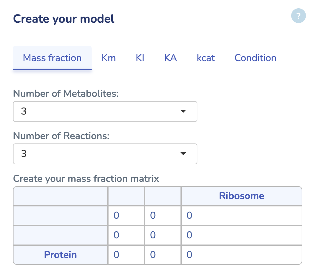 Create Model section in GBApp